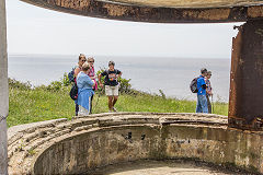 
Lavernock Point battery searchlight building, June 2015