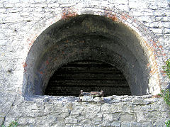 
Aberthaw Pebble Limeworks, the new kilns, May 2010