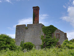 
Aberthaw Pebble Limeworks, General view, June 2009