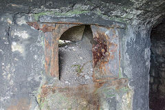 
Aberthaw Pebble Limeworks, Old kilns draw-hole doors, July 2016