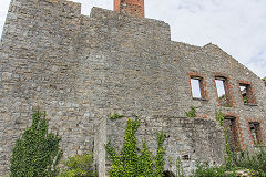 
Aberthaw Pebble Limeworks boiler house wall, July 2016