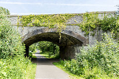 TVR Brockhill Rise bridge No.40 (Lower Penarth Station), June 2015