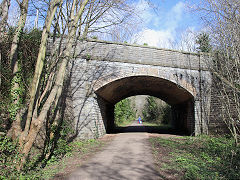 
The TVR at Forrest Road bridge, March 2022