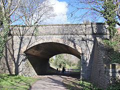 TVR Brockhill Rise bridge No.40 (Lower Penarth Station), March 2022