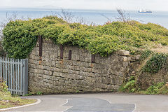 Porthkerry higher quarry bridge abutments, February 2015