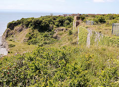 Porthkerry lower quarry, July 2022