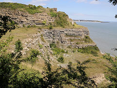 
Porthkerry lower quarry, July 2022