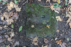 Stone sleepers on the route towards Wildmill, September 2020