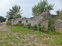 
Candleston Farm outbuildings, near Bridgend, July 2014