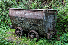 Cefn Slip Colliery dram
