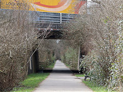 Cwm Branch at Talbot Green, March 2025
