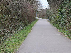 Cwm Branch at Talbot Green, March 2025
