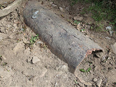Sulphur Springs pipeline, Llanharan, September 2021