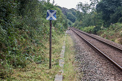 
Llynfi Valley at the M4 crossing towards Bridgend, near Sarn, September 2020