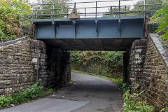 
Llynfi Valley, Pen-y-cae road bridge, near Sarn, September 2020