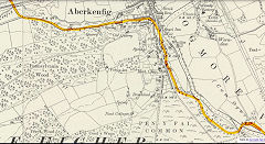 
The Bridgend Railway, 1830, © Crown Copyright reserved