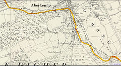The Bridgend Railway, 1830, © Crown Copyright reserved