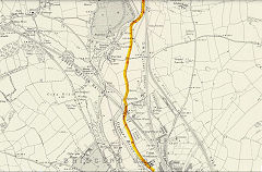 The Bridgend Railway, 1830, © Crown Copyright reserved
