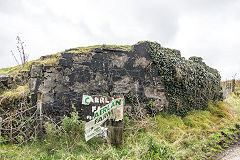 Bruce Terrace, Upper Penrhiwfer Colliery, September 2017