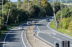 
A473 Level Crossing, Talbot Green, September 2015
