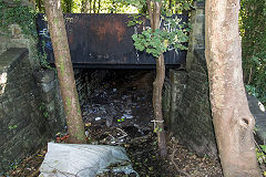 Subway under sidings, Pontyclun, September 2015