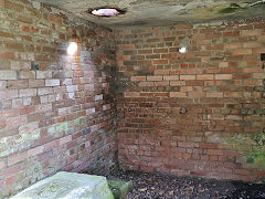 Tondu House observation bunkers, May 2024