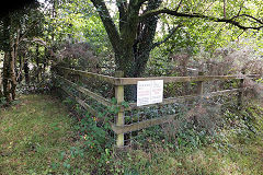 Gelynog Colliery shaft, Beddau, September 2019