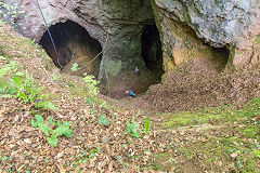 
Garth Iron Mine, original entrance, May 2017