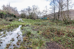 
The Pentyrch Ironworks railway, January 2016