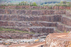 
Lesser Garth dolomite quarry, May 2016