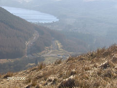 
Brecon Mountain Railway, New station at Torpantau, January 2006