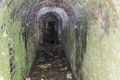 
Cyfarthfa furnaces, The tunnels behind the furnaces, August 2017