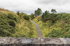 
The BMR looking South, Dowlais Top, August 2017