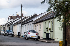 
Single story workers housing, Dowlais, August 2019