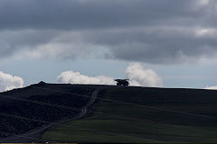 
Ffos-y-Fran silhouette from Dowlais, August 2019