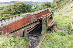 
Ffynnonau Duon Colliery, Tippler and grader,September 2015