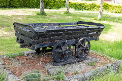 
Tramroad wagon at Georgetown, Merthyr, June 2019