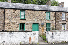 
No. 4 Chapel Row was the birthplace of Joseph Parry, composer of 'Myfanwy', June 2019