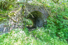 
Morlais Junction accomodation bridge, Merthyr, June 2014