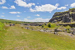 
Morlais Castle Quarries, The Eastern quarries, June 2014