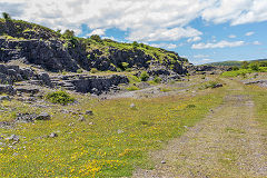 
Morlais Castle Quarries, The Eastern quarries, June 2014