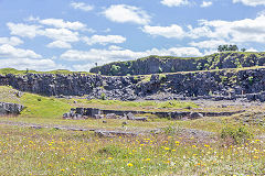 
Morlais Castle Quarries, The Eastern quarries, June 2014