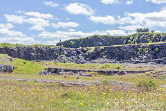 
Morlais Castle Quarries, The Eastern quarries, June 2014