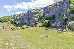 
Morlais Castle Quarries, the third Western quarry, June 2014