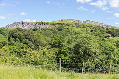 
Morlais Castle Quarries, the Western quarries from the BMR, June 2014