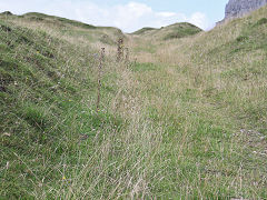 
Morlais Castle Quarries, the first Western quarry, September 2021