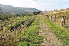 
Neuadd Reservoir railway, Torpantau, September 2014