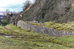 
Pant Quarries, a loading bank possibly, March 2020