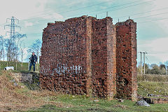 
Pant Quarries, the base of a water tank possibly, March 2020