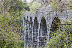 
Pont Sarn viaduct, Merthyr, Brecon and Merthyr Railway, May 2017